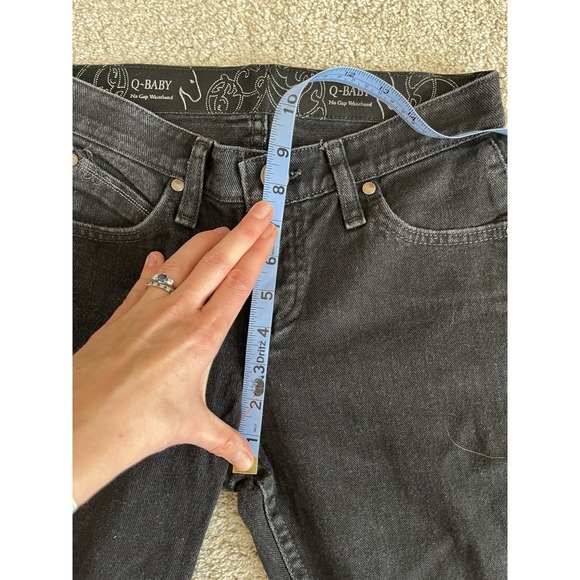 Women's Wrangler Q-Baby Denim Riding Jean #WRQ20BL Black 1/2 x 32 Western Rodeo - Picture 7 of 8